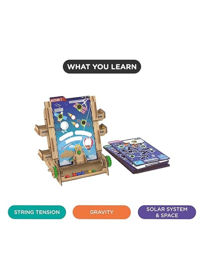 سمارتيفيتي لعبة سمارتيفيتي للتحكم في الحمولة الفضائية، لعبة تعليمية وتفاعلية للأطفال من عمر 6 إلى 14 عامًا، هدية مثالية لأعياد ميلاد الأولاد والبنات، صنع في الهند. - Image 5